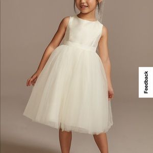 David’s Bridal Flower Girl Dress